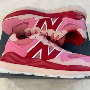 57/40 NB’s | New Balance Sneakers | 6.5Y / 8W | Pink and Red
